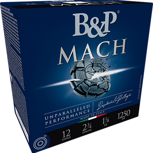 B&P F2 Mach Professional Handicap 12 Ga, 2.75", 1 oz, 8 Shot, 25rd Box - Ammunition | The Gun Shop