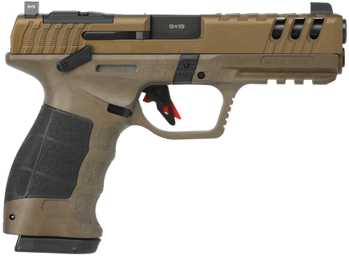 SAR USA SAR9 Gen 3 9mm, 4.4" Barrel, Bronze Cerakote, 17rd - Firearm | The Gun Shop