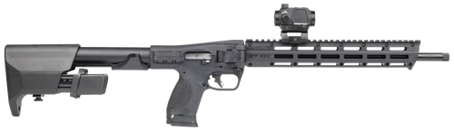 Smith & Wesson M&P FPC 9mm, 16.25" Barrel, Black, Crimson Trace Red Dot, 23rd - Firearm | The Gun Shop