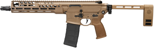 Sig Sauer MCX Spear-LT IR 223 Remington/5.56x45mm, 11.5" Barrel, Coyote Cerakote, Folding Brace, 30rd - AR-15 Rifles | The Gun Shop