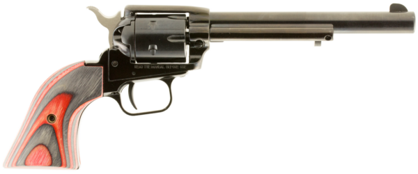 Heritage Mfg. Rough Rider, Small Bore, 22LR / .22 WMR, 6.5", 6rd, Ruby Red Laminate