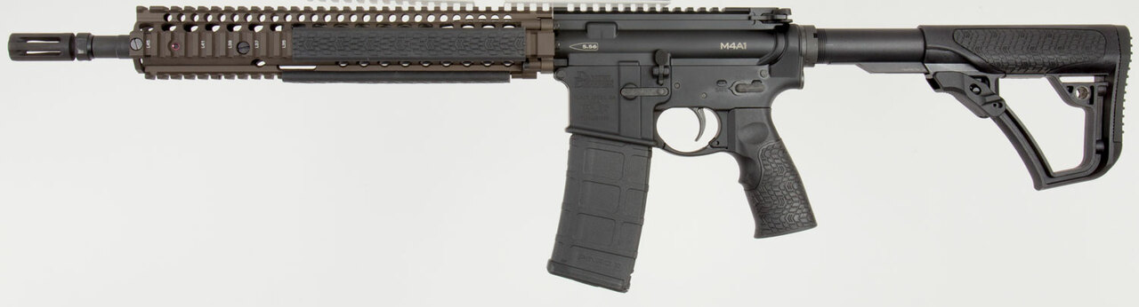 Daniel Defense DDM4A1 Carbine 5.56/223 14.5" Barrel, Permanent Flash Hider (16" Total) Flat Dark Earth 10rd California Compliant