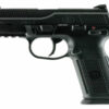 FN LE FNX-9 9mm Single/Double 4" 17rd Black Interchangeable Backstrap Grip Polymer Frame Black Stainless Steel Slide