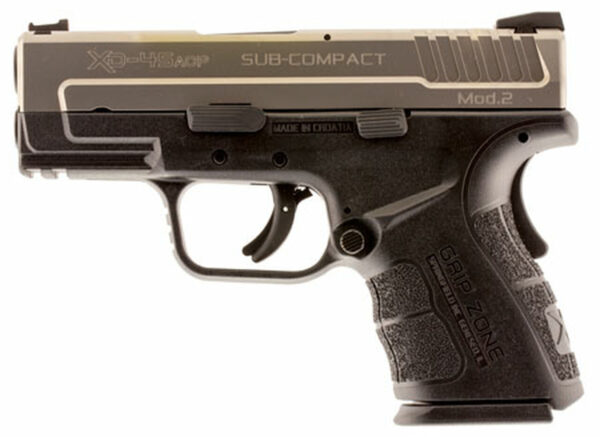 Springfield XD Mod 2 Sub Compact, 45 ACP, 3.3", 13rd, Essentials Pack