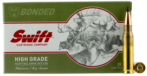 Swift Scirocco II 308 Winchester, 150gr, Spitzer Boat Tail, 20rd Box - Ammo | The Gun Shop