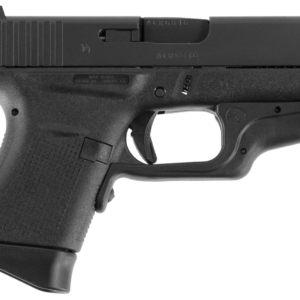 Glock G43, 9mm, 3.39",Crimson Trace Laserguard & Pocket Holster, 6rd