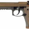 Beretta M9A3 *NY/NJ Compliant 9mm 5.10" Barrel, Flat Dark Earth Frame Black Steel Slide, 10rd Mag