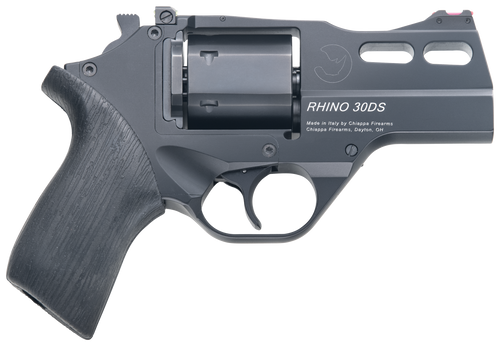 Chiappa Rhino 30DS 357 Magnum, 3" Barrel, Black, Rubber Grip, 6rd - Chiappa | The Gun Shop