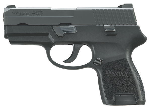 SIG P250 9mm, 3.6", DAO, Contrast Sights, 12rd Mag