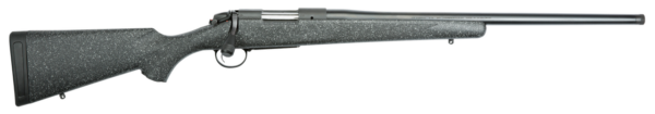 Bergara Rifles B-14 Ridge 6.5 PRC 2+1 24" Dark Gray Black & White Flecks Fixed American Style Stock Matte Blued Right Hand