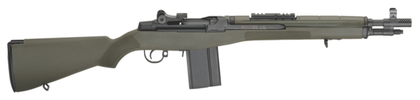 Springfield M1A SOCOM 16 .308, Green Composite Stock 10rd