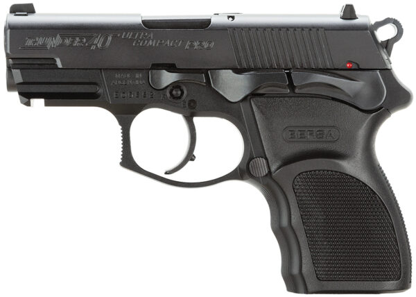 Bersa Thunder Pro Ultra Compact .40 Smith & Wesson 3.6 Inch Barrel Matte Finish Black Polymer Grips 10 Rounds