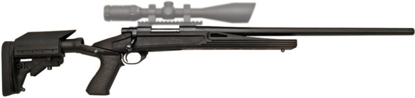Howa Axiom Varminter Bolt 243 Win 24" HB Black Laminate Black