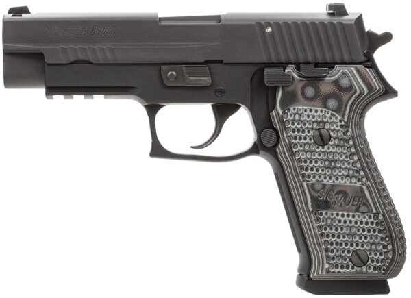 Sig P220 Extreme 45 ACP 4.4" Barrel Custom G-10 Grips, Night Sights, 8 Rd Mag
