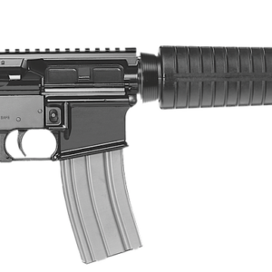 Del-Ton Sierra 316H 5.56mm, 16" Barrel, Black Hard Coat Anodized Adjustable Magpul MOE Stock, 30rd