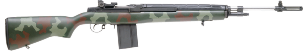 Springfield M1A Super Match Semi-Auto 7.62 NATO 22" Camo Synthetic Stock SS 10rd