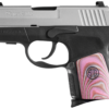 SIG P290 RS Enhanced Re-Strike .380ACP 2.9 Barrel Night Sights Two-Tone Finish Pink G-10 Grips 8rd Mag