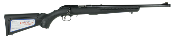 Ruger American Compact Rifle .22 Mag 18" Threaded Barrel, Blue Finish