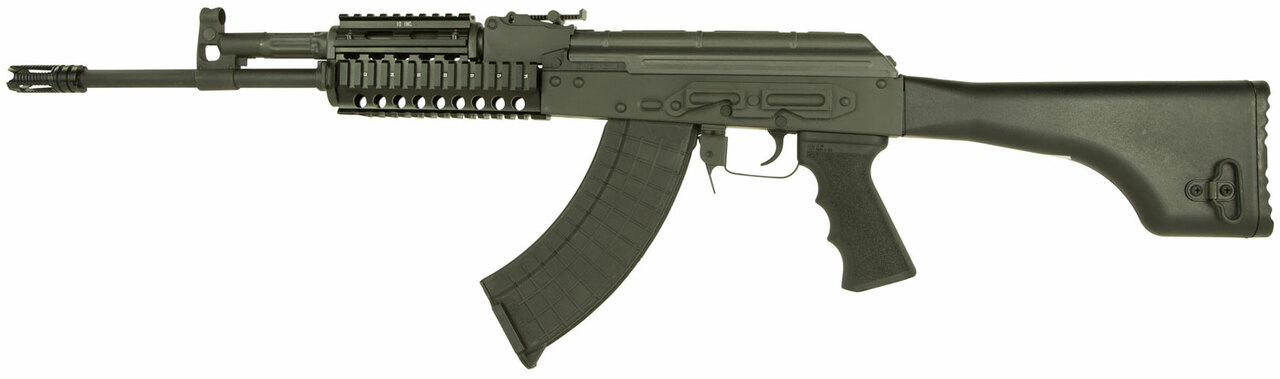 Interarms AKM247T AK-47 Rifle SA 7.62X39 16.3" Barrel, Synthetic Black Stock Black, 30rd