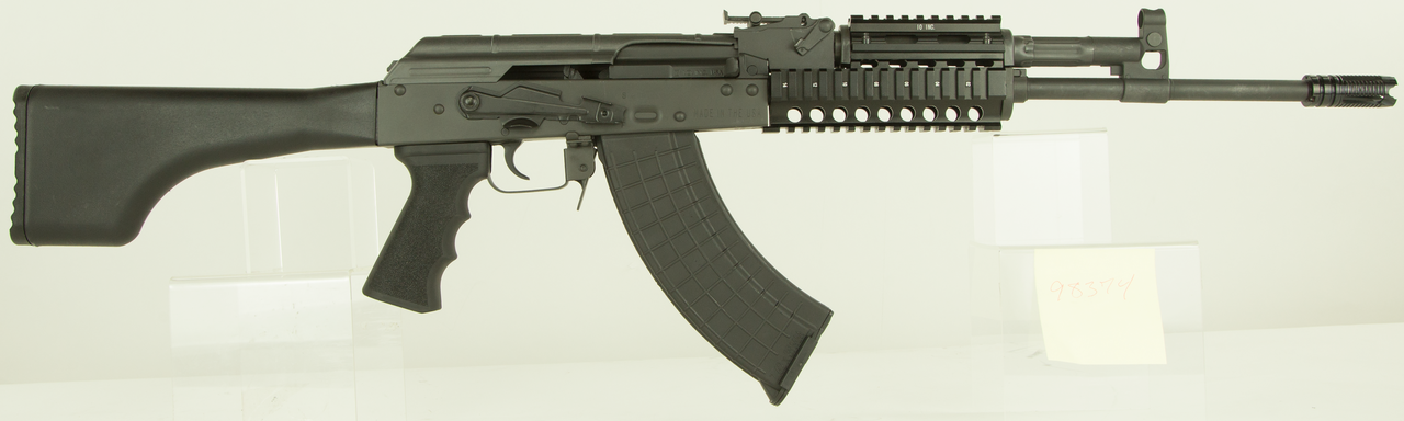 Interarms AKM247T AK-47 Rifle SA 7.62X39 16.3" Barrel, Synthetic Black Stock Black, 30rd