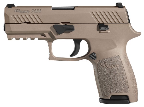 SIG P320 Carry.40SW 3.9" Barrel Flat Dark Earth Siglite Sights 13rd Mags