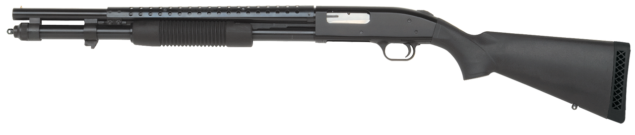 Mossberg 590 Left Hand Pump 12g 20" Barrel Synthetic Stock 9rd