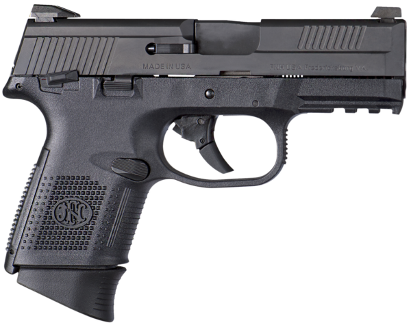 FN FNS 40 Compact Dbl 40 S&W 3.6" Barrel, Polymer Grip Black, 14rd