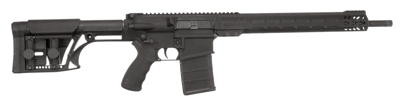 Armalite AR-10 Versatile Sporting Rifle 7.62x51mm 18" Threaded Barrel 5/8x24 TPI MBA-1 Light Weight Precision Adjustable Stock Black 20rd
