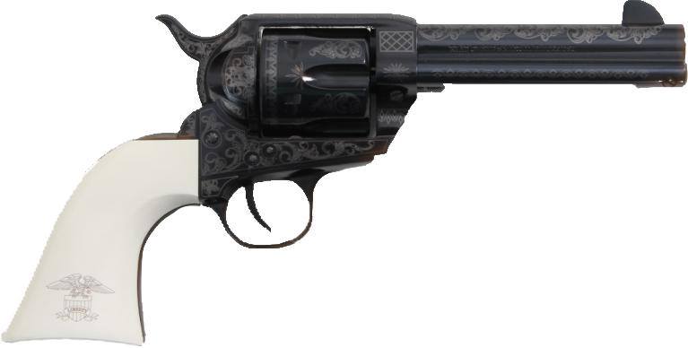 Traditions 1873 Liberty 6rd 4.75″ Blued Engraved - revolvers | The Gun Shop