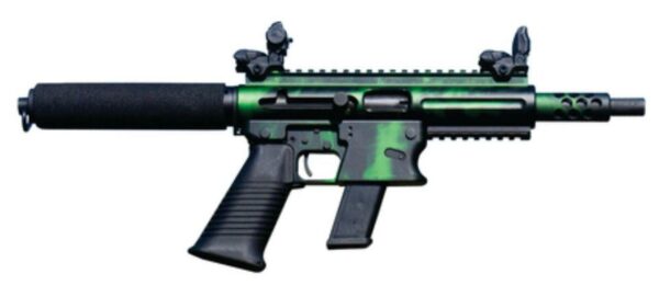 Aero Survival Pistol 9mm 6.5" Barrel Tiger Green 15rd