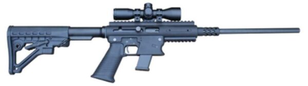 Aero Survival Rifle, 9mm, 16.25", 15rd, 4x Scope, Collapsible Stock, Black