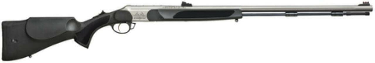 Traditions Black Powder Vortek StrikerFire LDR Northwest Magnum .50 Caliber 30" Barrel CeraKote Finish Synthetic Black Hogue Overmold Stock