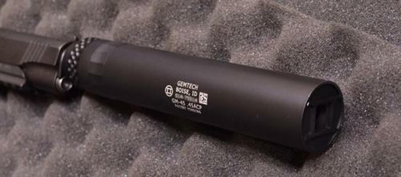 Gemtech Gem-45 Suppressor, Lid