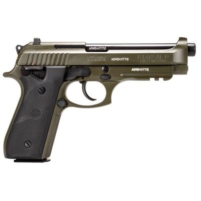 TAURUS PT92 OD GREEN 9MM 5" BARREL 17-ROUNDS W/ HOGUE GRIP - Semi Auto Handguns | The Gun Shop