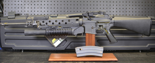 Colt M-16A1 w/M203 40MM Grenade Launcher Factory Cutaway!