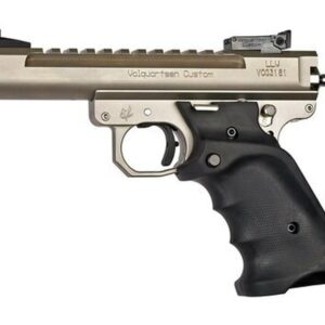Volquartsen Scorpion .22 LR, 4.5" Barrel, MKIII Style, Volthane Grips, Silver