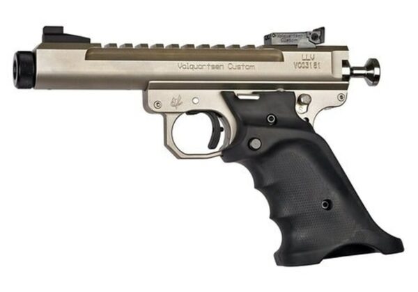 Volquartsen Scorpion .22 LR, 4.5" Barrel, MKIII Style, Volthane Grips, Silver