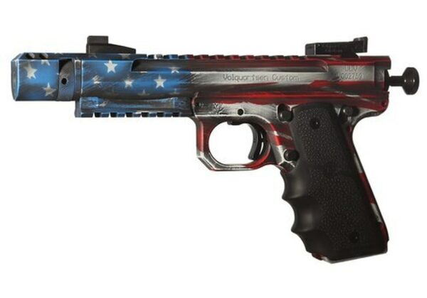 Volquartsen American Flag Scorpion .22 LR, 4.5" Barrel, 1911 Style Frame, 10rd