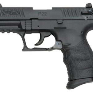 Walther Model P22 No Internal Lock 22LR 3.4 Inch Barrel Black Finish 10 Round