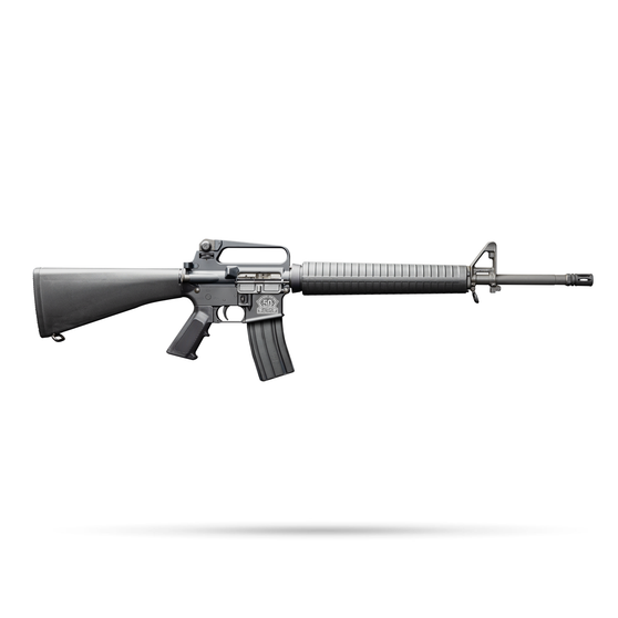 BUSHMASTER® XM15®A2 50TH ANNIVERSARY 20" FIXED CARRY HANDLE - SILVER EDITION - 5.56/223 | The Gun Shop