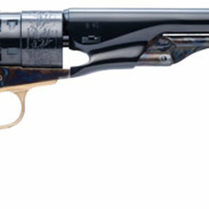Cimarron 1860 Army Brass Bs/Tg Civillian 8" .44 CB OLD Glory Flag Inlay 44 Remington Magnum