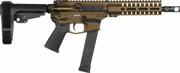 CMMG Banshee 300 10mm, 8" 1:16 Barrel, Midnight Bronze, RipBrace, M-Lok, Magpul Grip, 30rd Glock Mag
