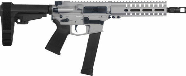 CMMG Banshee 300 10mm, 8" Barrel, Titanium Cerakote, RipBrace, M-Lok, Magpul Grip, 30rd Glock Mag