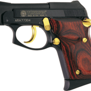 Taurus 1220031G 22 Small Frame 22 Long Rifle 2.75" Barrel, Rosewood Grip Blue, Gold, 8rd - Taurus | The Gun Shop