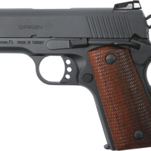 EAA Girsan 1911 9mm, 3.4" Officer, Black