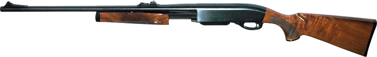 Remington 7600 Standard Pump 30-06 Springfield 22, Gloss Walnut Stk Blued, 4 rd