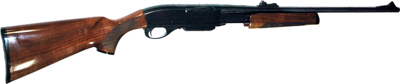 Remington 7600 Standard Pump 30-06 Springfield 22, Gloss Walnut Stk Blued, 4 rd