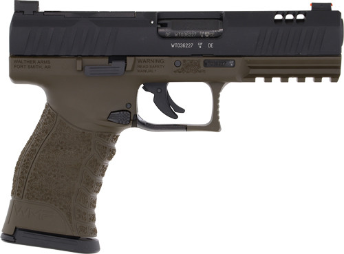 Walther WMP Military 22 WMR, 4.5" Barrel, Olive Drab Green, Optic Ready, 15rd - Firearm | The Gun Shop