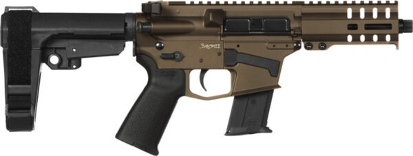 CMMG Banshee 300 Mk57 5.7x28mm "FiveSeveN" 5" Barrel, Rip Brace, Midnight Bronze, 20rd
