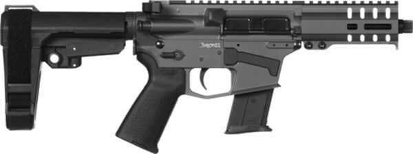 CMMG Banshee 300 Mk57 5.7x28mm, 5" Barrel, RipBrace, Sniper Grey, 20rd
